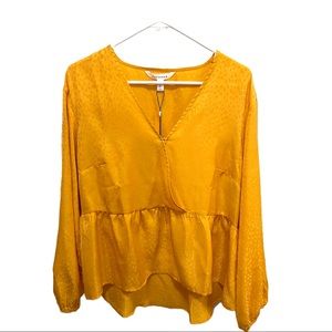 Brand new Popsugar yellow blouse